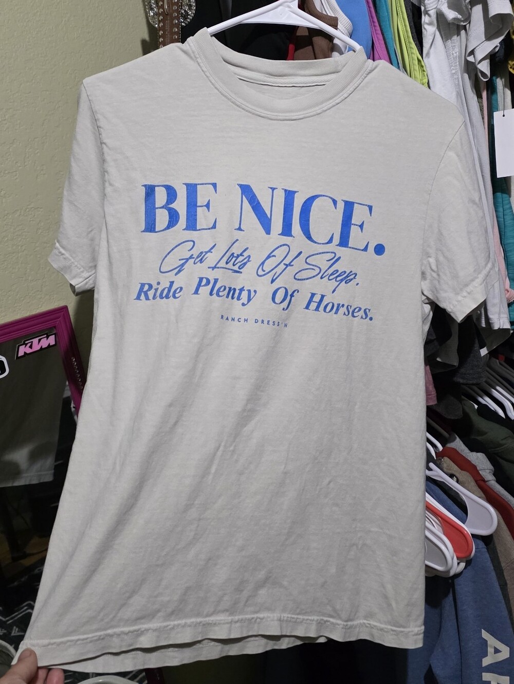 Ranch Dress'n Tee Size Small